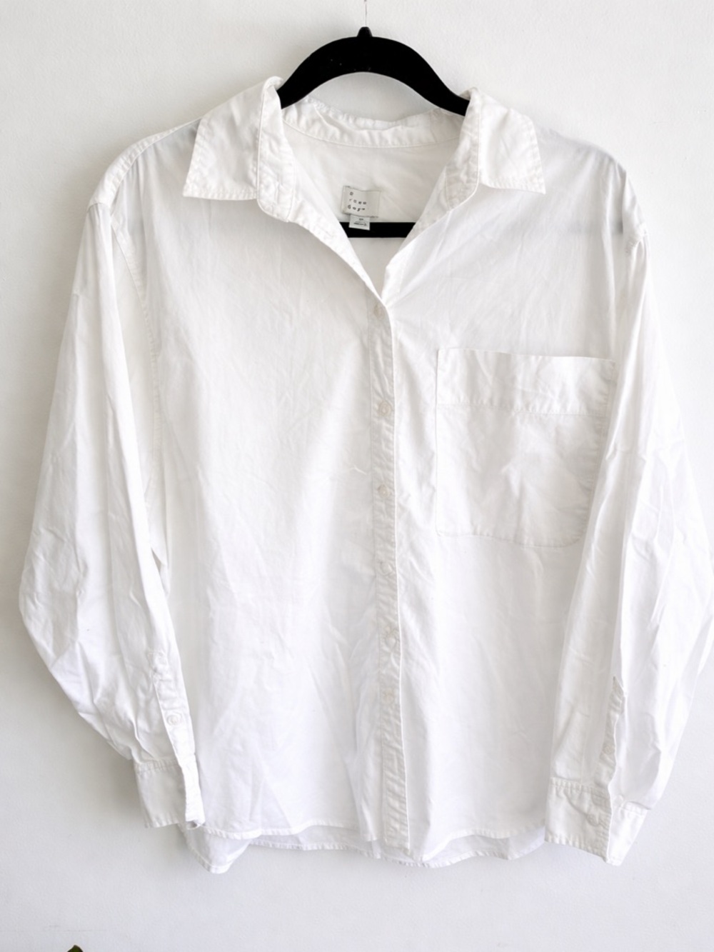 a new day Classic Essential White Button-Down Shirt